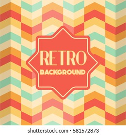 Old retro Vintage style background Design Template,Vector Illustration