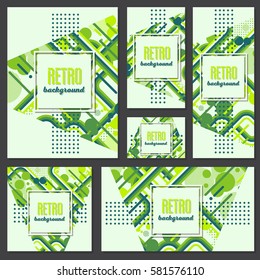 Old retro Vintage style background Design Template,Vector Illustration