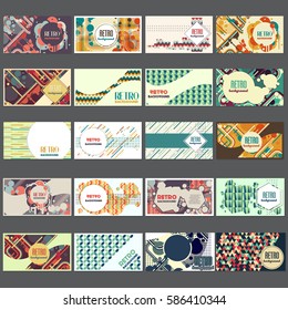 Old retro Vintage style background Design Template,Vector Illustration