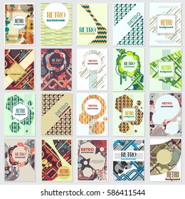 Old retro Vintage style background Design Template,Vector Illustration