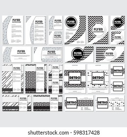 Old retro Vintage style background Design Template,Vector Illustration