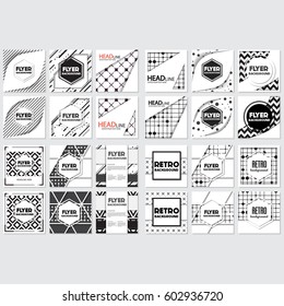 Old retro Vintage style background Design Template,Vector Illustration