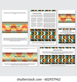 Old retro Vintage style background Design Template,Vector Illustration