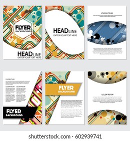 Old retro Vintage style background Design Template,Vector Illustration