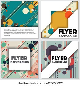 Old retro Vintage style background Design Template,Vector Illustration