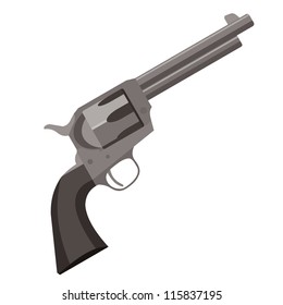 Old Revolver Pistol
