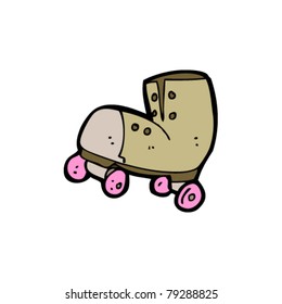 old rollerboot cartoon