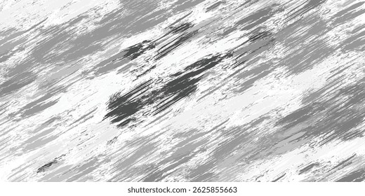 Old rustic dirty messy weathered grayscale light gray or white colored grunge wall textured effect horizontal grayscale vector backgrounds or wallpaper