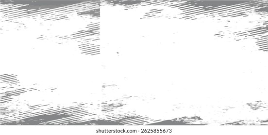 Old rustic dirty messy weathered grayscale light gray or white colored grunge wall textured effect horizontal grayscale vector backgrounds or wallpaper