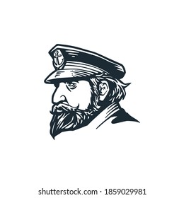 Old Sailor Mascot Template Design