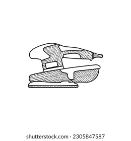 Old Sander Machine Line Art Illustration Creative Design