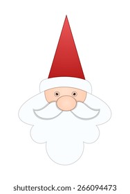 Old Santa Claus Face