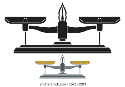 old scale (balance)