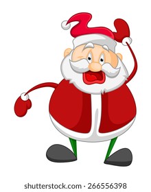 Old Scared Santa Claus