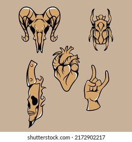 old school design vector illustration specially made for advertising needs and so on