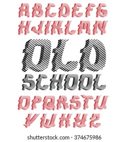 Old School font