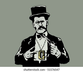 old school gangsta.