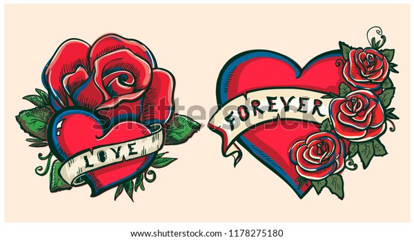 Old School Hand Drawn Graphic Illustration Stock Vector (Royalty Free ...