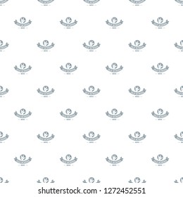 Old school music pattern vector seamless repeat for any web design