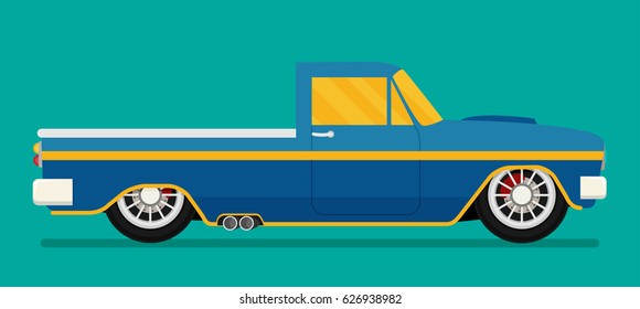 Old school race car.
