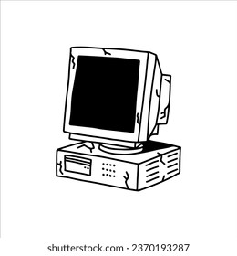 ilustración vectorial de la vieja escuela