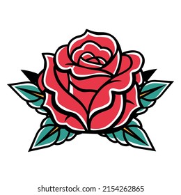 Rose Tattoo Vector Art  Graphics  freevectorcom