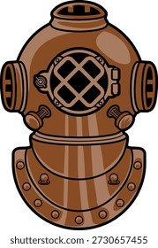 Old school - vintage diving helmet