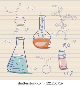   Old science and chemistry  laboratory