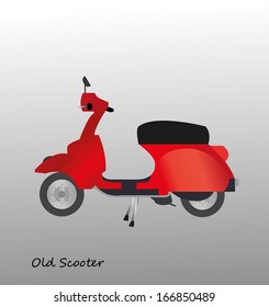 Old scooter