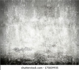 old scratched metal texture with shaded edges