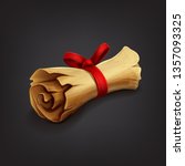 old scroll illustration 
