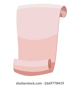 Conjunto de vetor de fundo de mapa de pergaminho de papel de pergaminho de rolo antigo. Letra antiga realista isolada. Manuscrito antigo 3d ou página bíblica. Certificado medieval envelhecido ou documento com textura grunge.