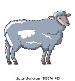 Old sheep icon. Cartoon of old sheep vector icon for web design isolated on white background