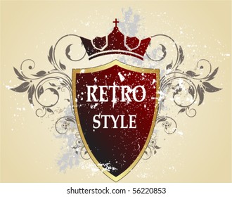 Old shield