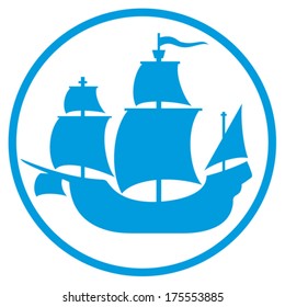 old ship icon 