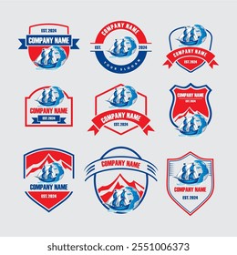 old ship logo , sail boat logo
