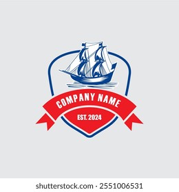 logotipo antigo do navio , logotipo do veleiro