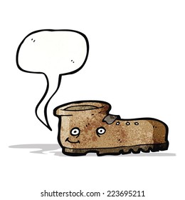 alter Schuhkartoon