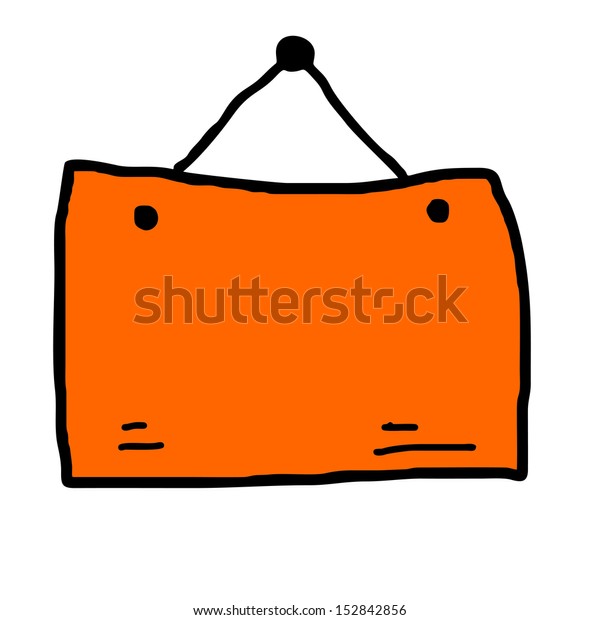 Old Sign Board Vector Art Hanging Stock Vector (Royalty Free) 152842856