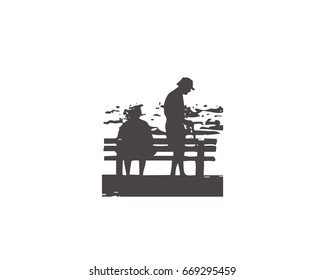 Old Silhouette Stock Vector (Royalty Free) 669295459 | Shutterstock