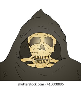 old skull mask