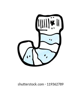 old sock cartoon