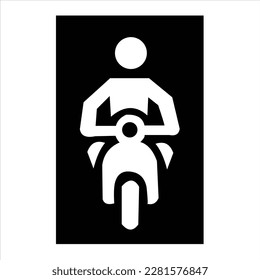 old spa motorcycle Art, vector, logo design