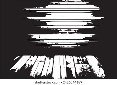 Old stained wooden background texture.