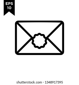 old stamp icon vector logo illustration design