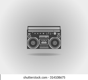 old stereo icon