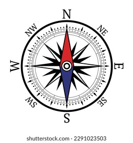 old style compass design,vector illustration