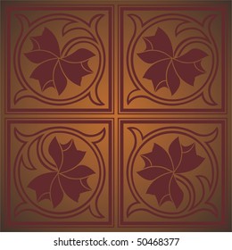 Old style decorative background