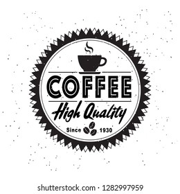 Old style fashion Coffee frames and labels with Vintage ribbons and borders and other elements works for Coffee design.