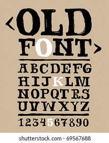 old style font